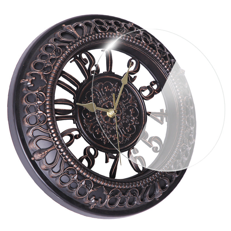 Antique style metal Wall Clock