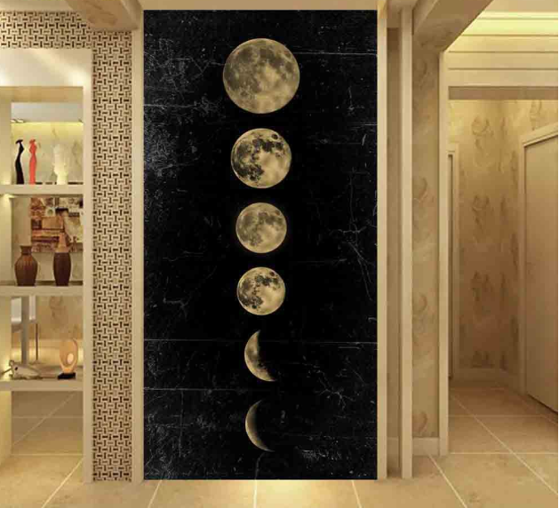 Lunar Eclipse canvas Wall Art