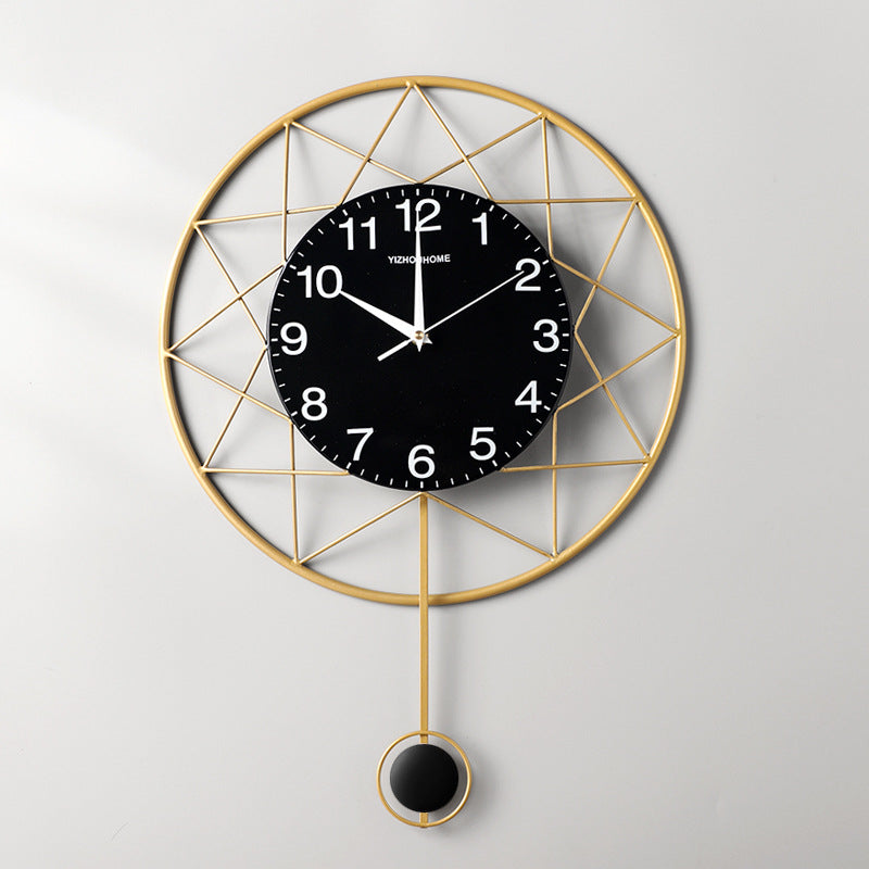 Nordic Wall Clock , metal wall decor