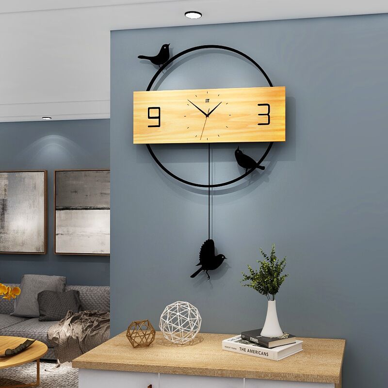 Birds Wall Clock Simple And Creative