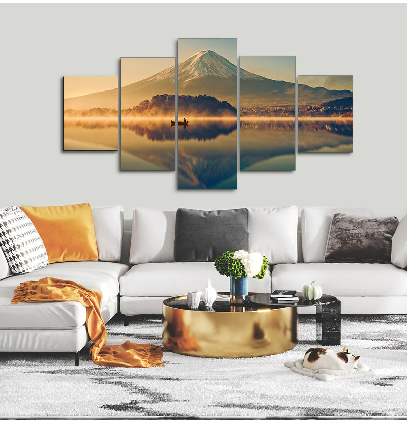 Lake View Mountain Landscape ,canvas wall art