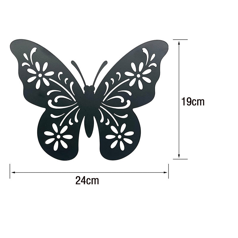 Metal Butterfly Wall Art Decoration