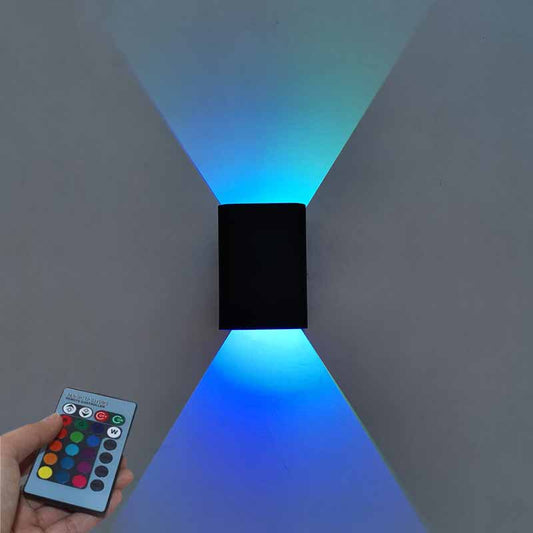 Bedroom Square Luminous LED Wall Lamp