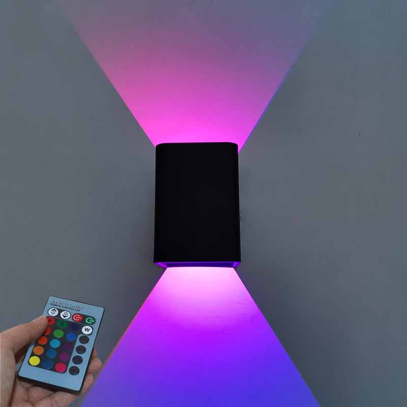 Bedroom Square Luminous LED Wall Lamp