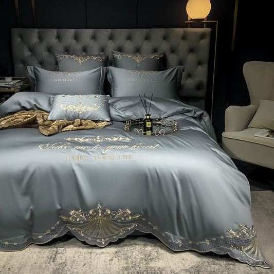 Four-Piece Cotton Jacquard luxury  Bedding