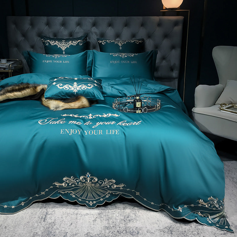 Four-Piece Cotton Jacquard luxury  Bedding