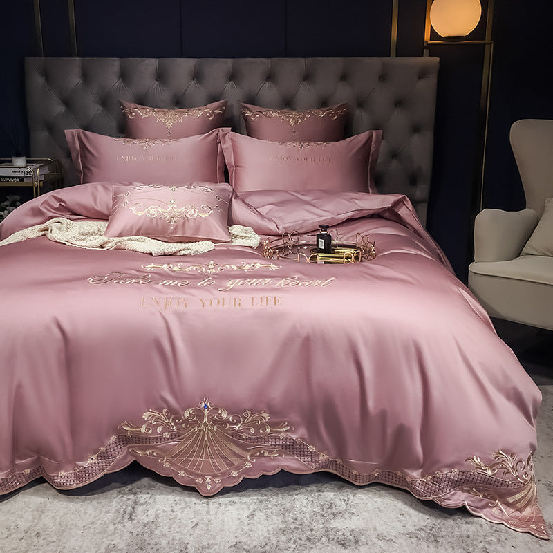 Four-Piece Cotton Jacquard luxury  Bedding