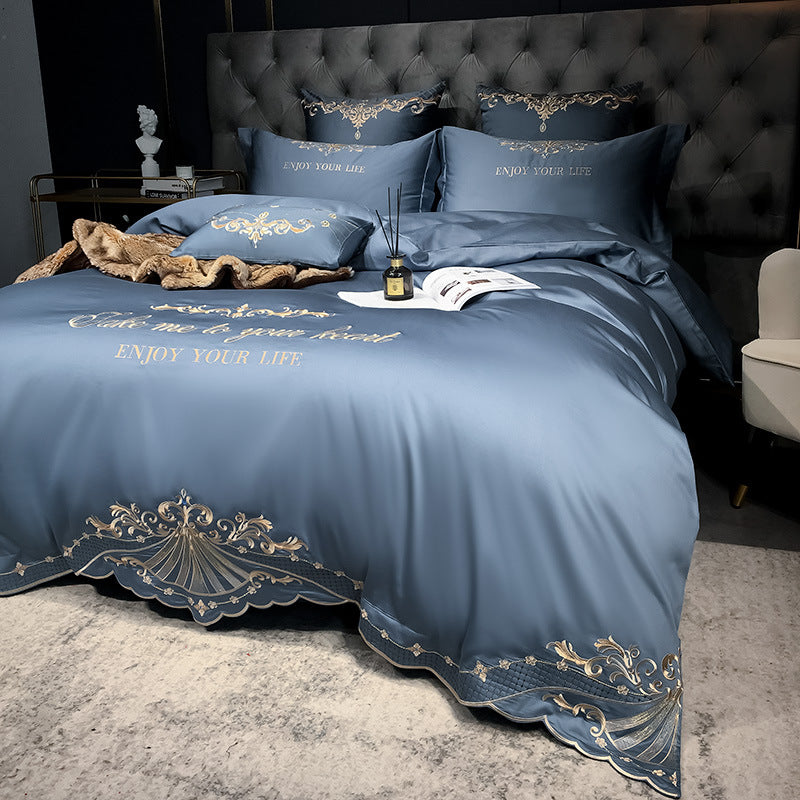 Four-Piece Cotton Jacquard luxury  Bedding