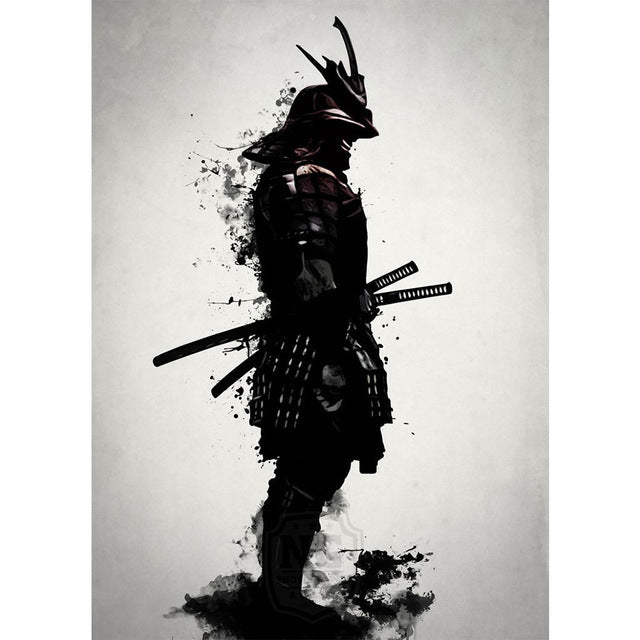 Japanese Samurai Canvas wall art