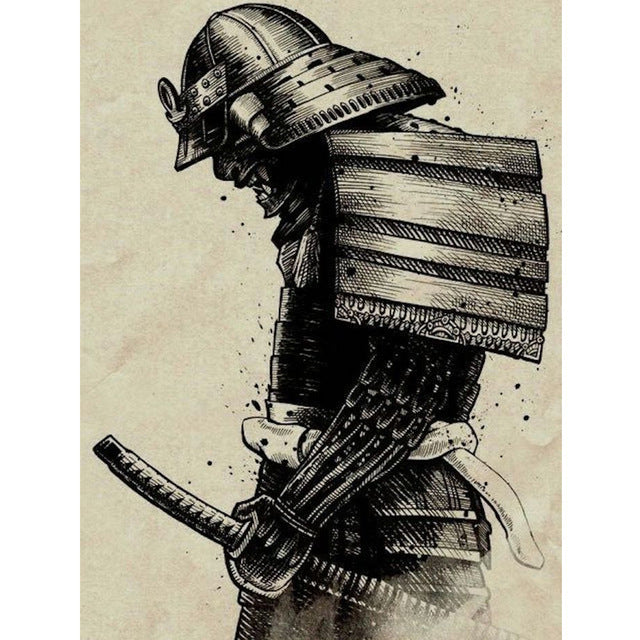 Japanese Samurai Canvas wall art