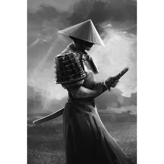 Japanese Samurai Canvas wall art