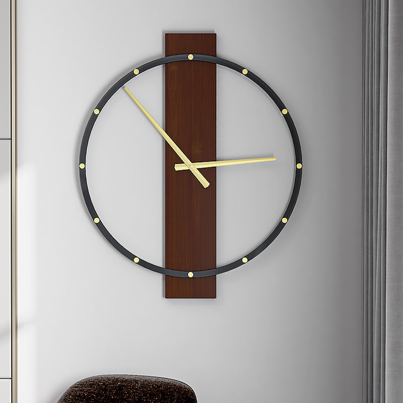 Wall Clock Wrought Iron