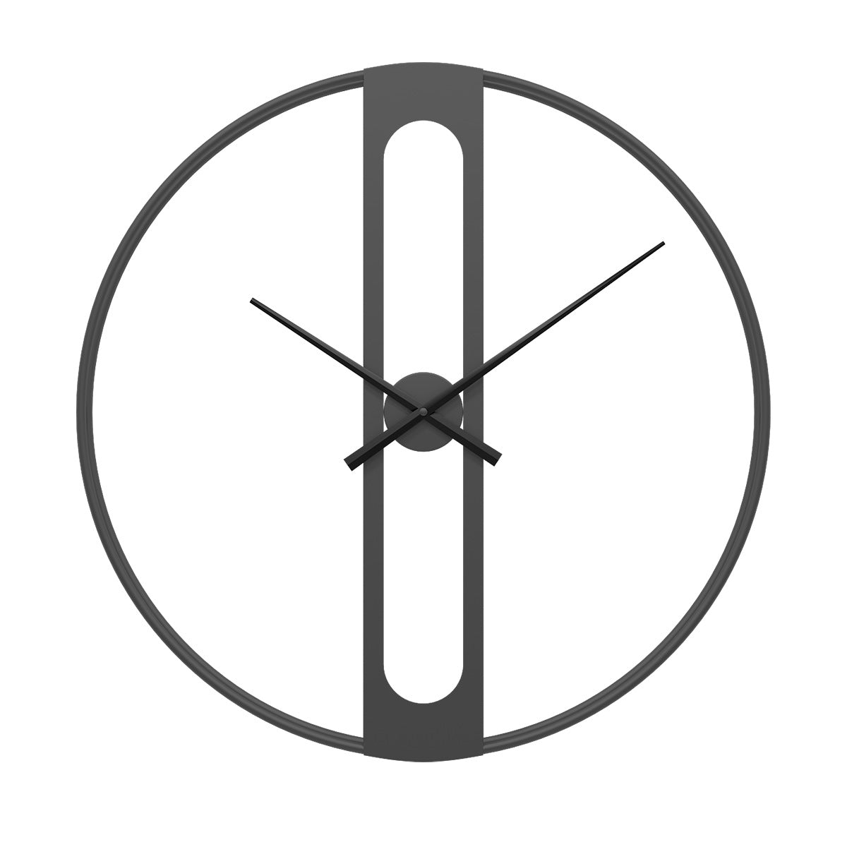 Large modern minimalist wall clock