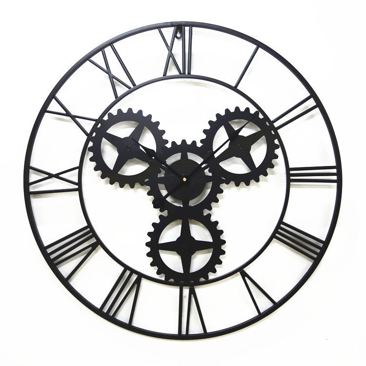 Antique style Metal Wall Clock