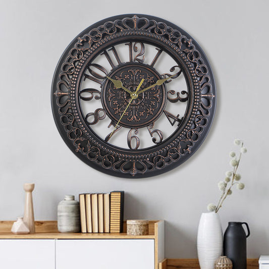 Antique style metal  Wall Clock