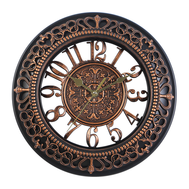 Antique style metal  Wall Clock