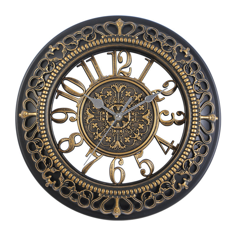 Antique style metal  Wall Clock