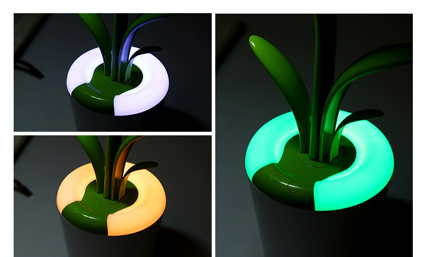 Modern Desk plant  Light  USB Eye Protection LED lamp