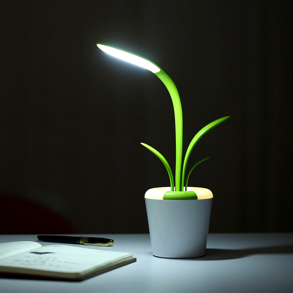 Modern Desk plant  Light  USB Eye Protection LED lamp