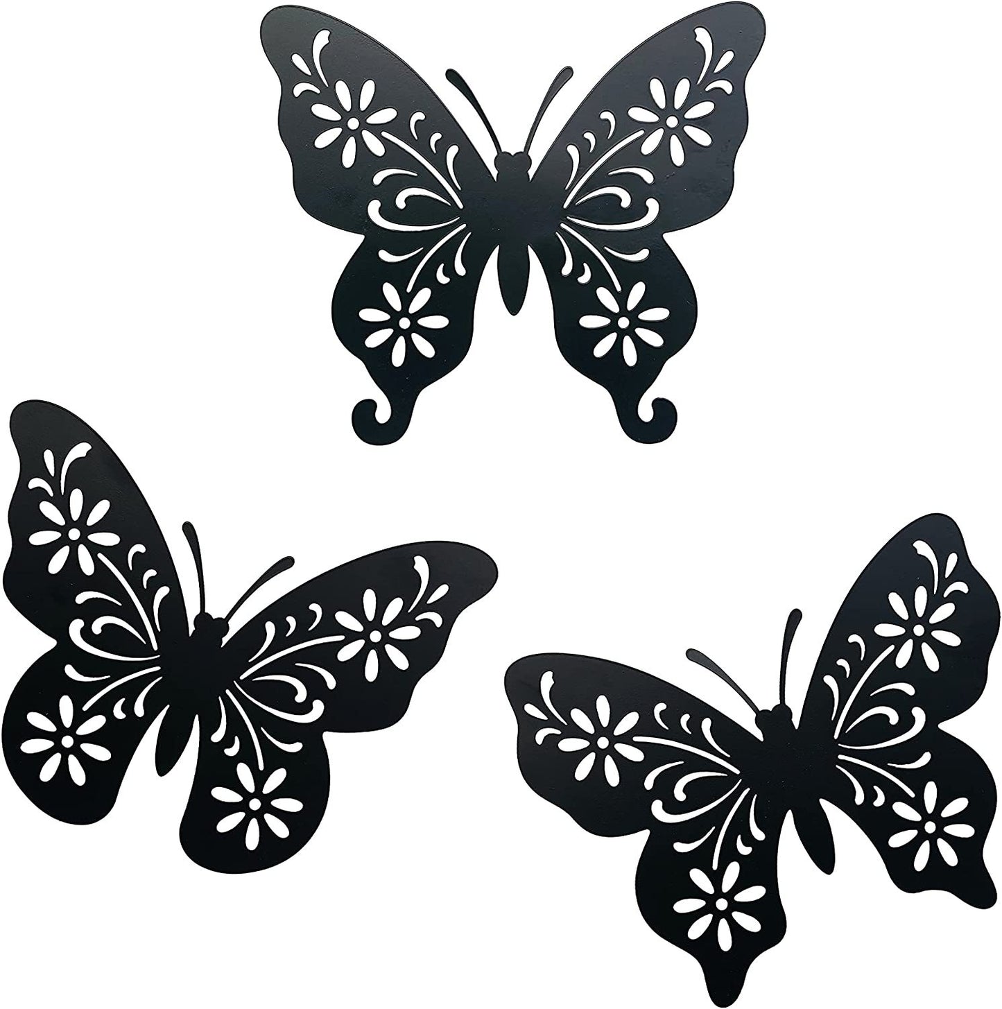 Metal Butterfly Wall Art Decoration