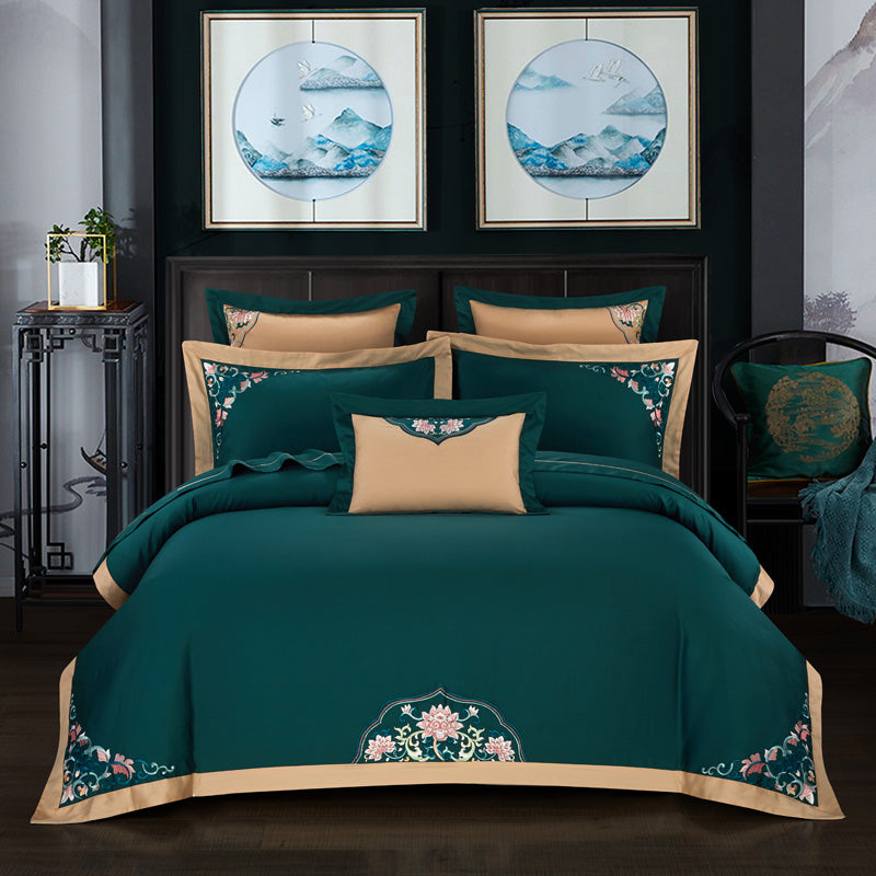 Chinese luxury style bedding