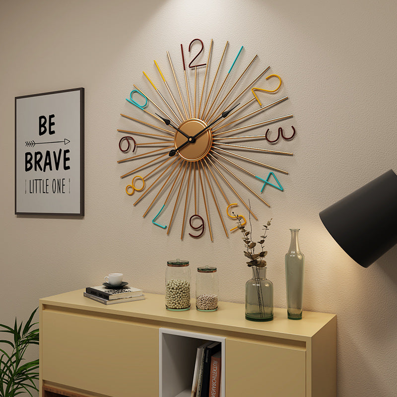 Wall Clock modern Creative Living Room