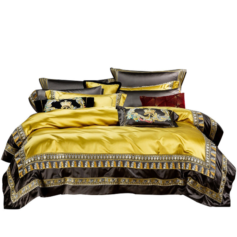 Luxury Villa Four-piece Set Of European-style Bedding