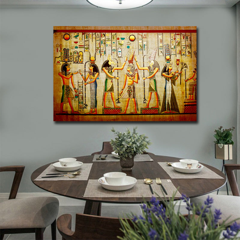 Egyptian canvas walll art