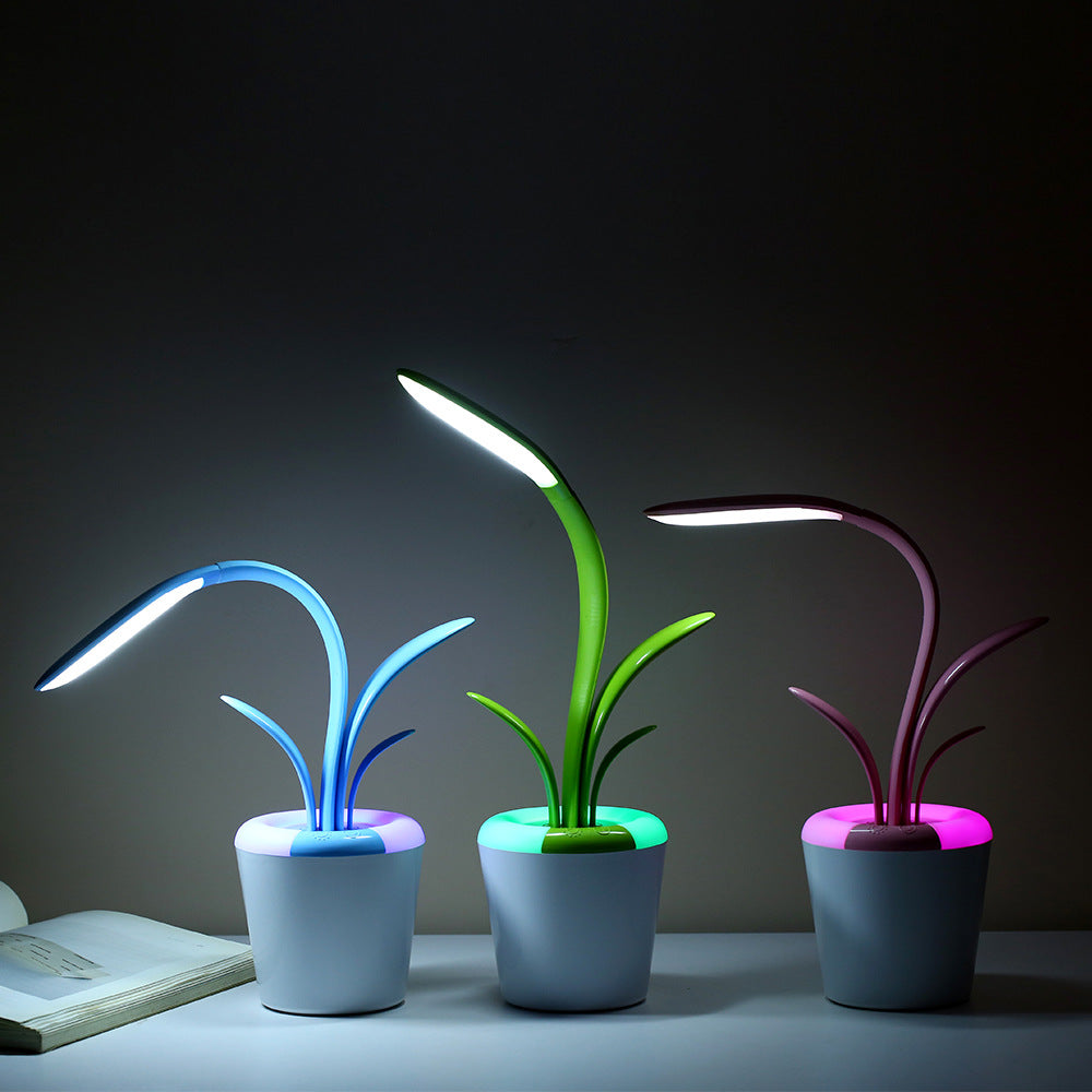 Modern Desk plant  Light  USB Eye Protection LED lamp