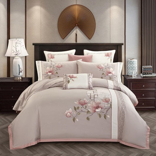 Chinese luxury style bedding