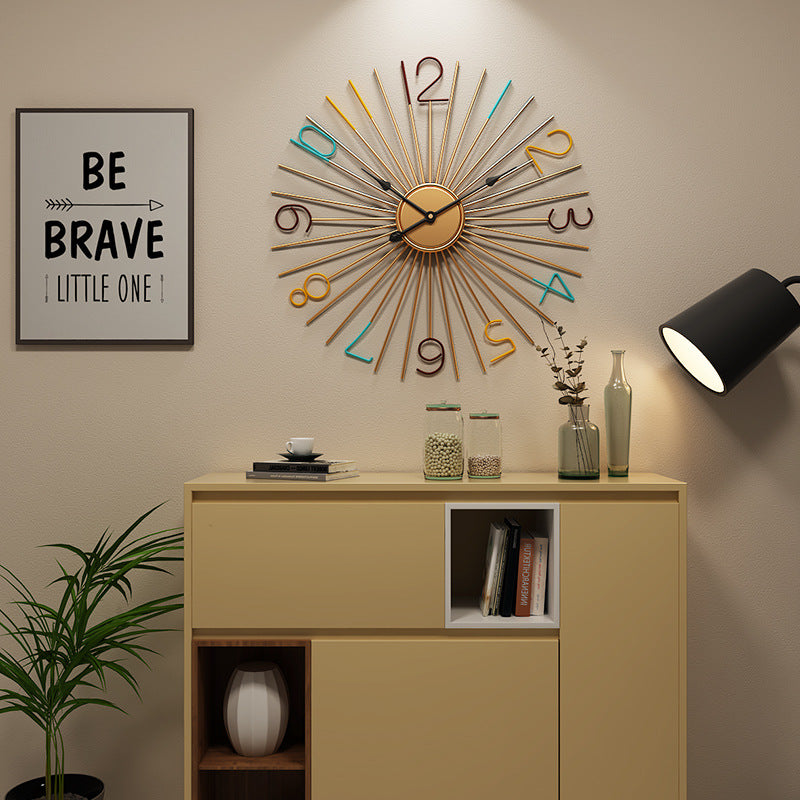 Wall Clock modern Creative Living Room