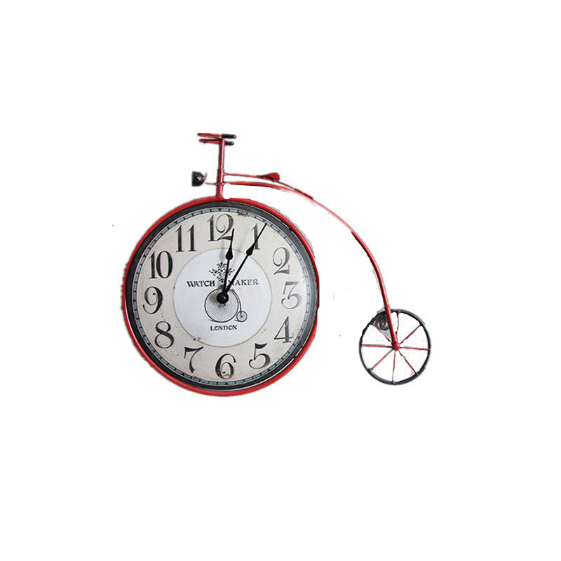 American Retro Bike Clock , metal wall clocks