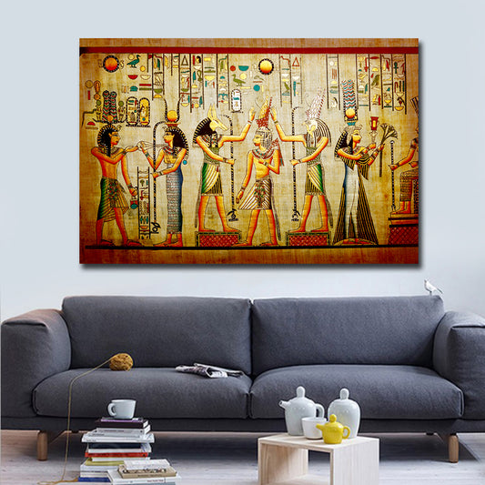 Egyptian canvas walll art