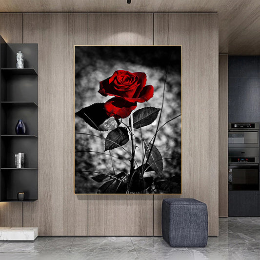 Art Rose canvas Wall Art