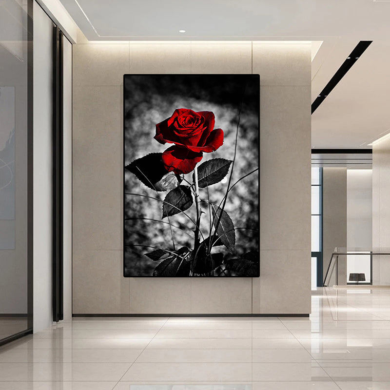 Art Rose canvas Wall Art