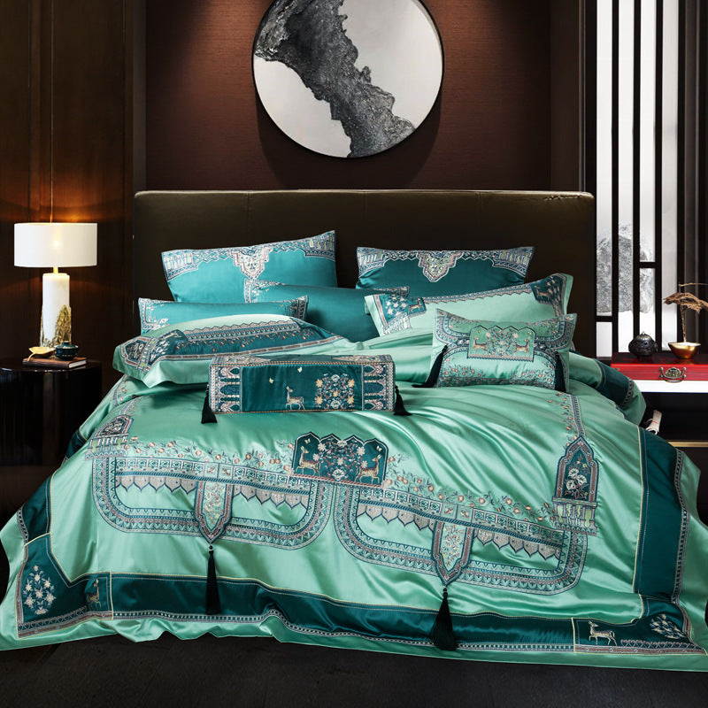 Luxury Villa Palace Style Long-staple Cotton Bedding