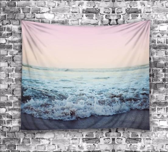 Sea and sunset wall decor hanging