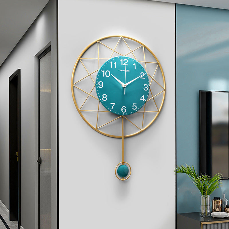 Nordic Wall Clock , metal wall decor