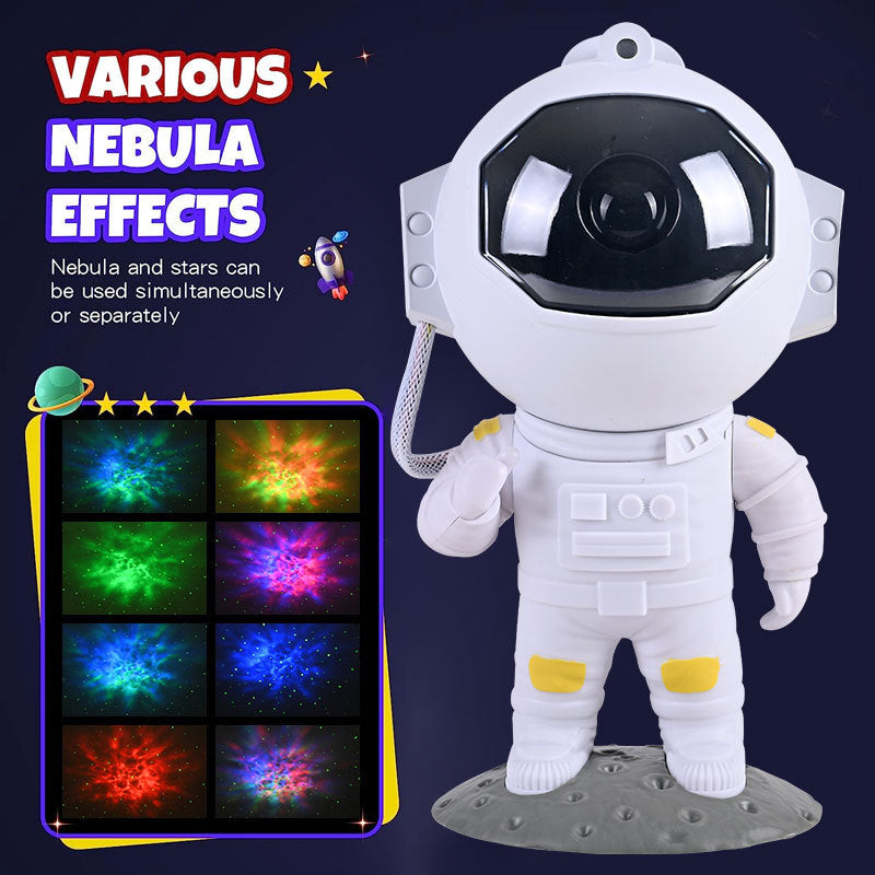 Galaxy Star Projector Starry Sky Night Light Astronaut Lamp