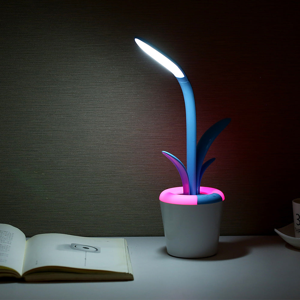 Modern Desk plant  Light  USB Eye Protection LED lamp