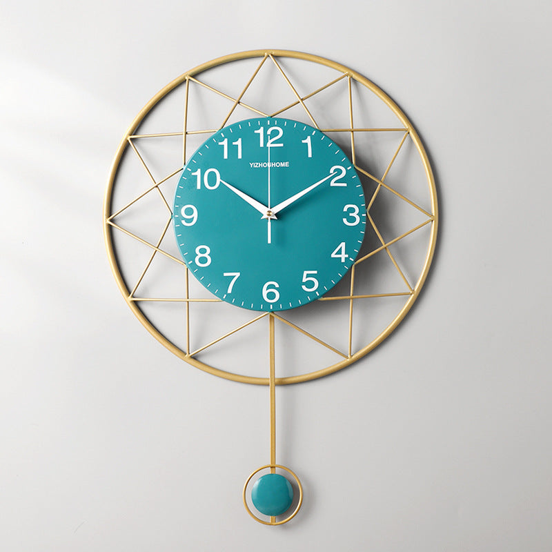 Nordic Wall Clock , metal wall decor