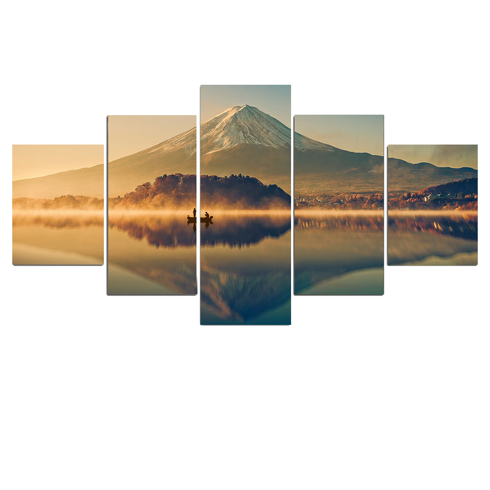 Lake View Mountain Landscape ,canvas wall art