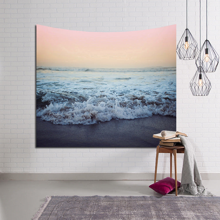 Sea and sunset wall decor hanging