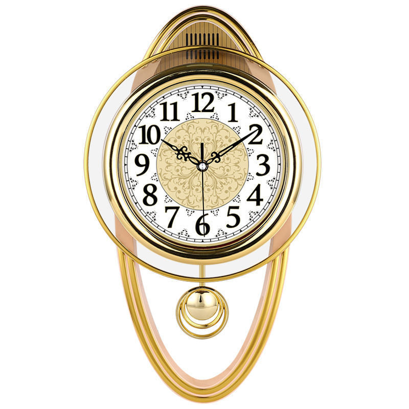 Vintage Swing  style Silent Wall Clock