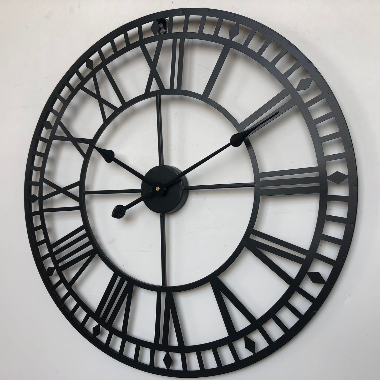 large metal Decorative Living Room Wall Clock Quartz Clock