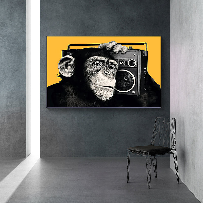 Gorilla, monkey canvas wall art