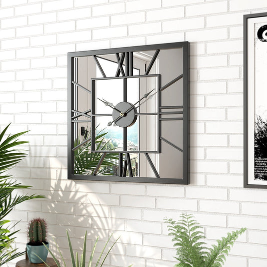 modern mirror style  Wall Clock