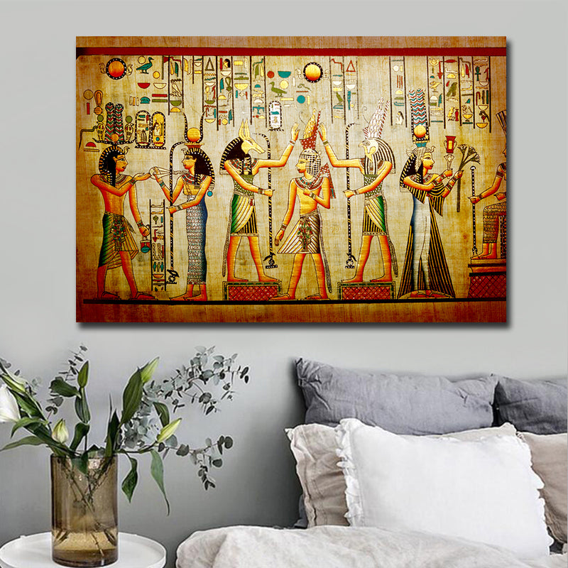 Egyptian canvas walll art