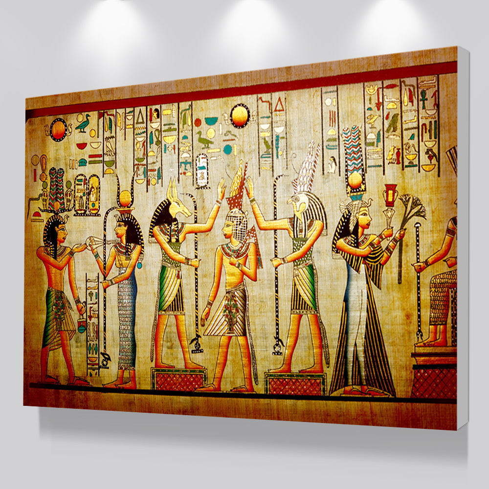 Egyptian canvas walll art