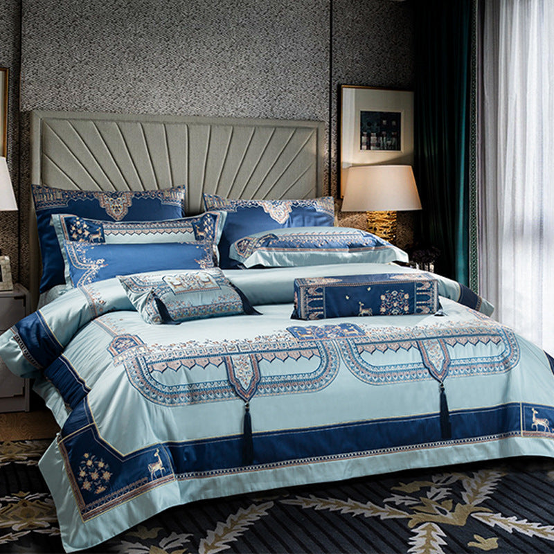 Luxury Villa Palace Style Long-staple Cotton Bedding